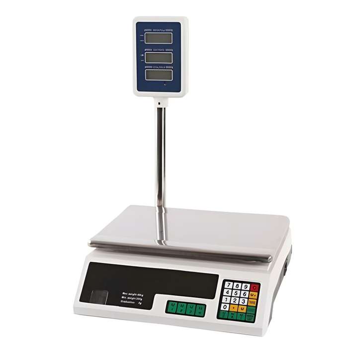 Double Sided Display Electronic Digital Weighing Steel Scale 40kg Digital Counter Weighing Scale