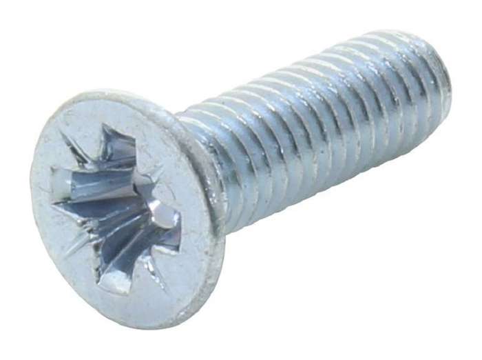TR Fastenings (M2.56KRSTMCZ100-) Machine Screw, DIN 965, M2.5, 6 mm