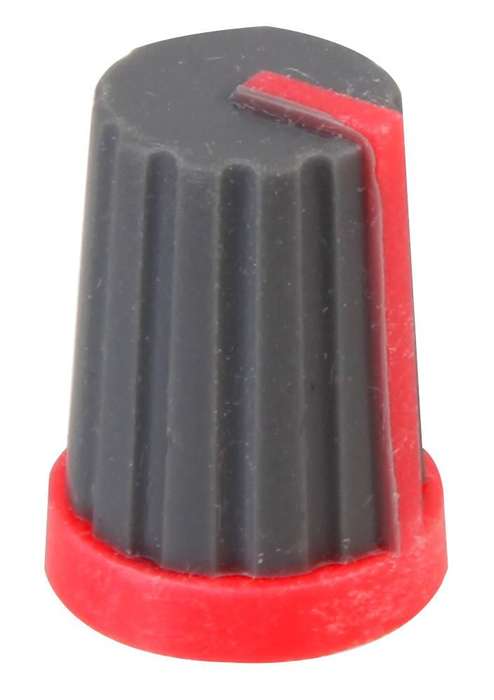 Multicomp Pro (CR-MS-1) Knob, Splined Shaft, 6 mm