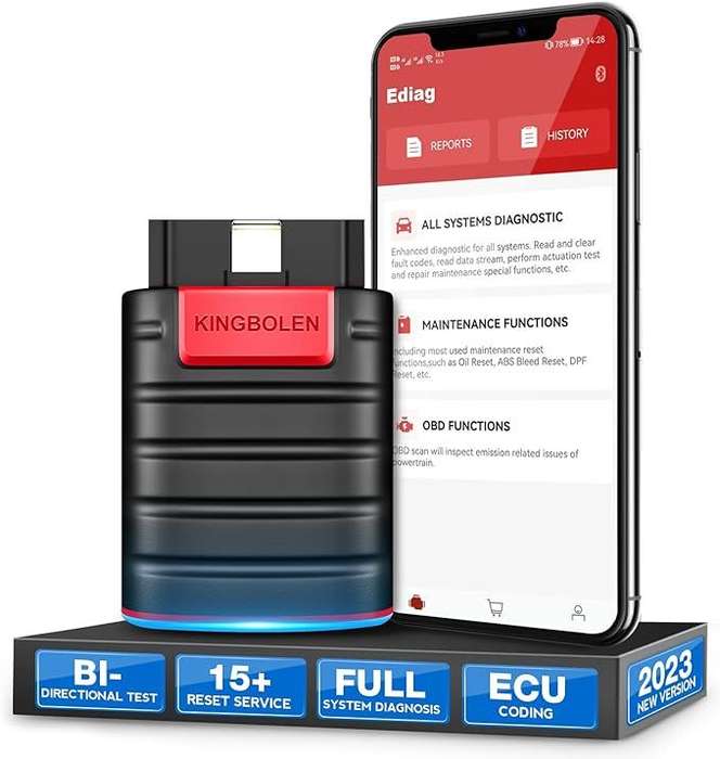 Kingbolen Ediag Full System OE Level OBD2 Diagnostic Tool with Cable