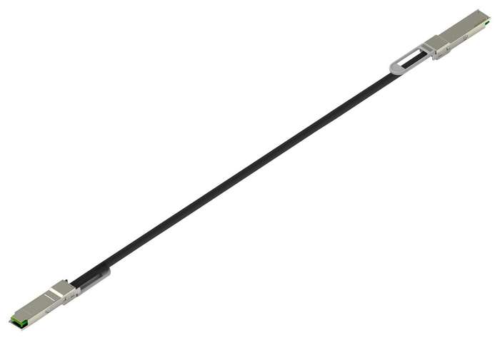 TE Connectivity (2333393-3) Network Cable, QSFP+ Plug to QSFP+ Plug