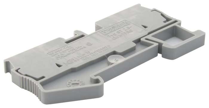 Phoenix Contact (ST 2,5-QUATTRO) DIN Rail Mount Terminal Block, 4 Ways