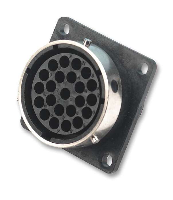 ITT Cannon (TR1208RFS1NB) Circular Connector, Receptacle, 8 Contacts