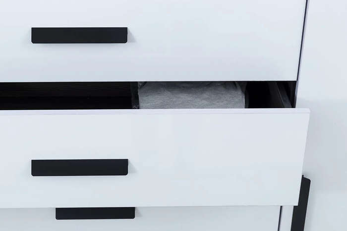 Mini Rome / Chest of drawers 5 Drawers - Brown