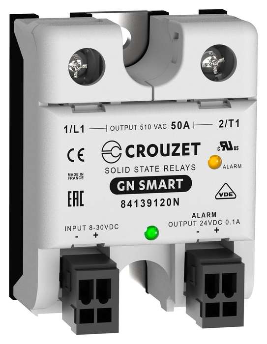 Crouzet (84139120N) Solid State Relay, 50 A, 510 VAC