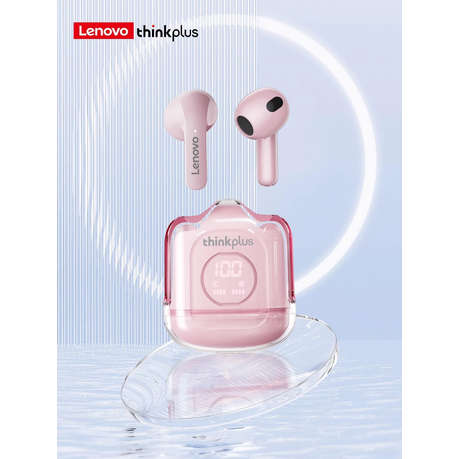 LENOVO -Thinkplus -XT65 - Waterproof HiFi TWS Earbuds - Pink