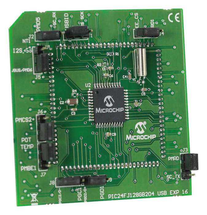 Microchip (MA240036) Daughter Board, PIC24FJ128GB204 Plug In Module