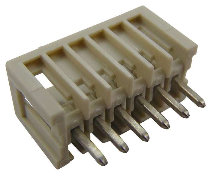 Wago (733-336) Terminal Block, Header, 2.5 mm, 6 Ways