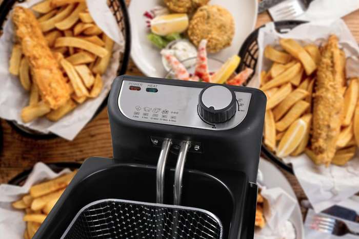 RAF Stainless Steel Deep Fryer 2000W