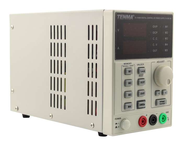 Tenma 72-10480 Single Channel Adjustable DC Power Supply
