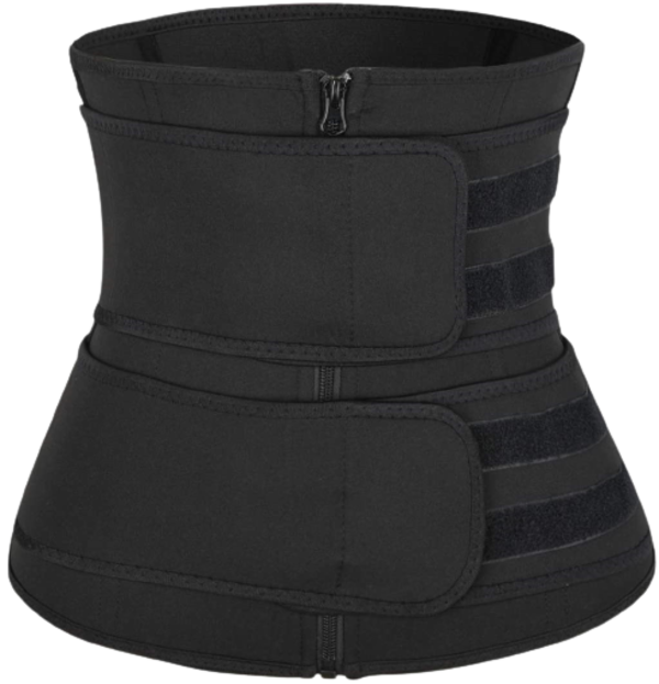Corset Waist Trimmer - High Compression With A Zipper