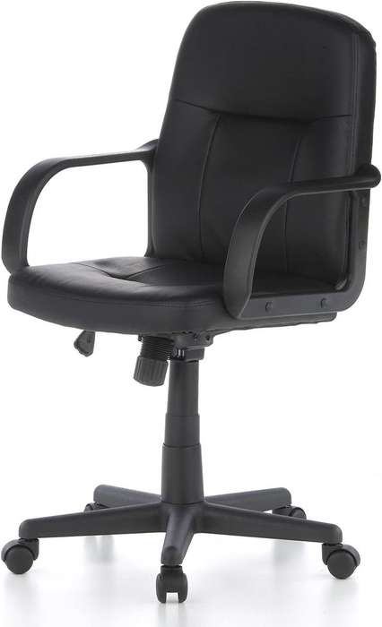 Office Chair - PU Leather - Black Colour
