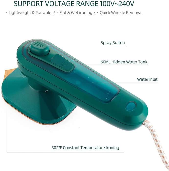 2 in 1 Mini Electric Iron