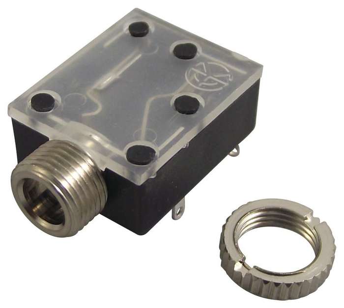 Lumberg (1503 17) Phone Audio Connector, 3 Contacts, Jack, 3.5 mm
