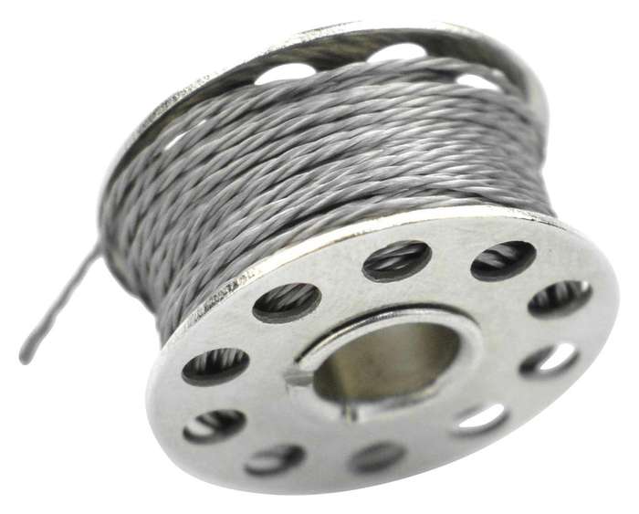 DFRobot (FIT0746) Sewing Thread, Conductive, Stainless Steel, 9 ohm