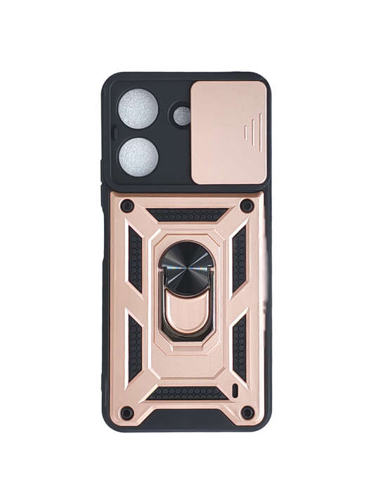 Shockproof Case with Sliding Camera Protection for Redmi 13c
