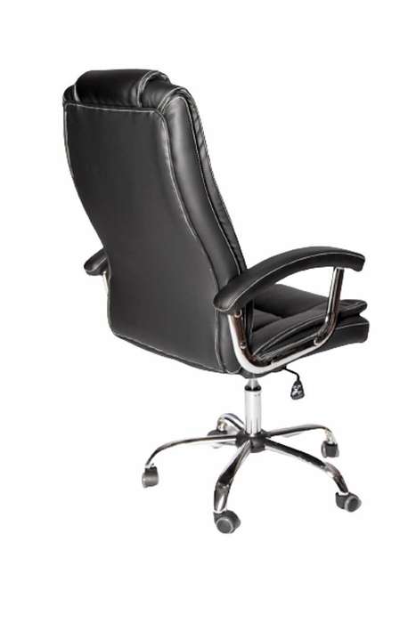 Office Chairs - Executive Swivel PU Leather Midback - Black