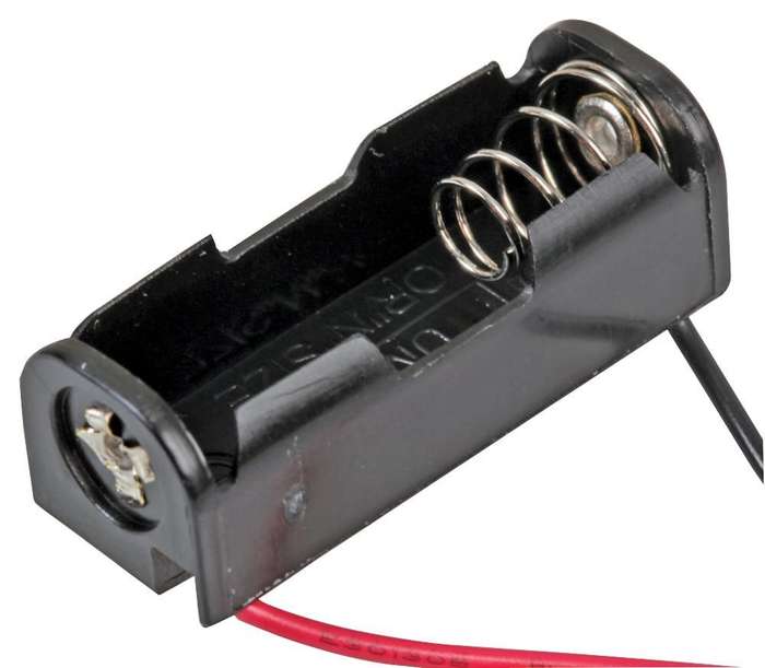 Multicomp Pro (MP000355) Battery Holder, Wire Leads, 1 x N