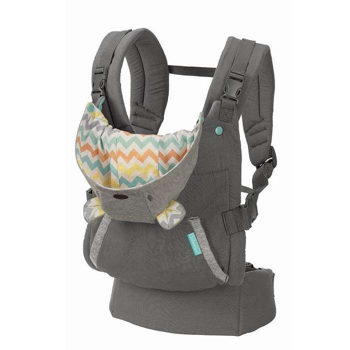 Infant Cuddle Up Ergonomic Hoodie Carrier, Grey