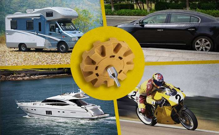 Rubber Eraser Wheel for Stickers, Adhesive, Decal and Vinyl Removal Tool