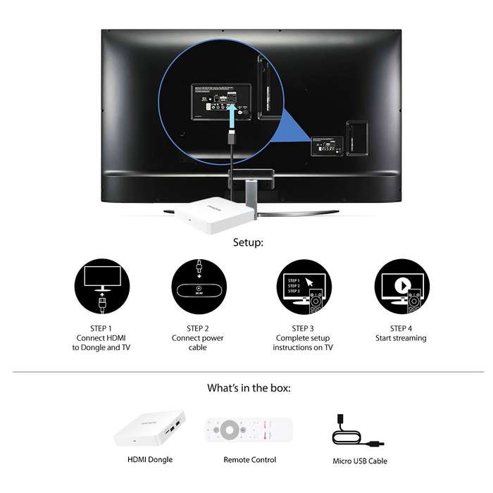 KICKPI android TV box 4K google certified TV box