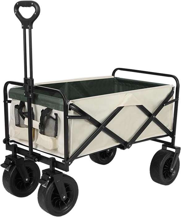 Large Portable Beach, Hiking, Camping, Shopping Trolley/Wagon
