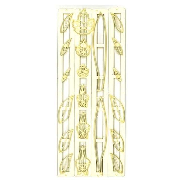 FMM Cutter Foliage Allsort Tappit Icing Cut Out Tool Stencil Grass Leaf Leaves