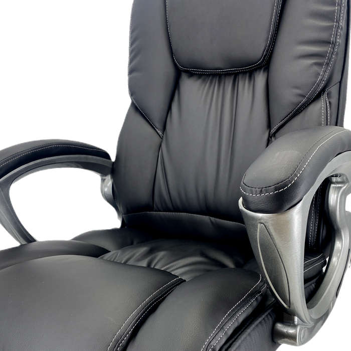 Executive PU Leather Office Chair - Black Colour