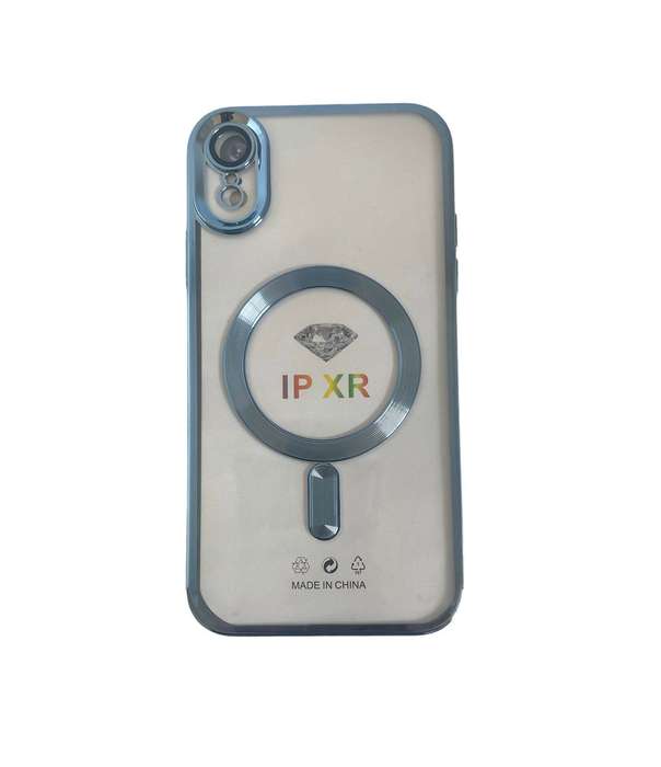Cover Case for iPhone XR Compatible with Mag Safe Charging - Metallic