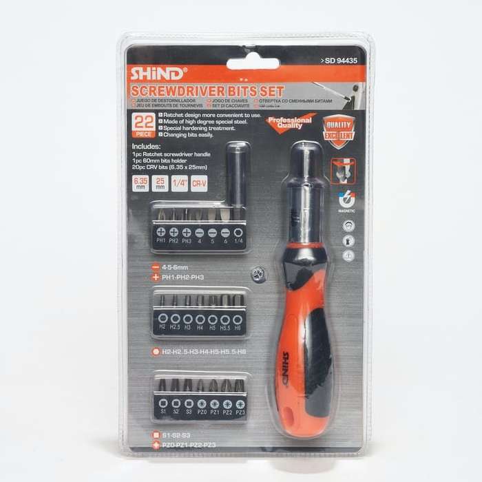 Screwdriver Bits Set 22 Piece