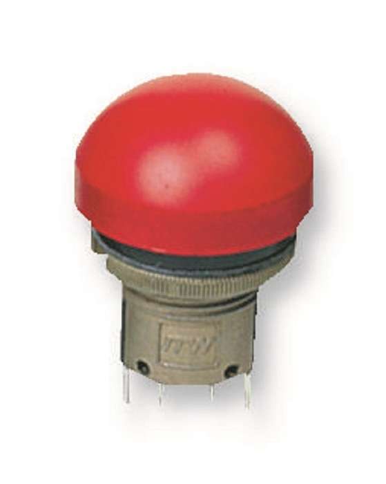 Itw Switches (76-9450/439088R) Industrial Pushbutton Switch, 76-94, 22.5 mm