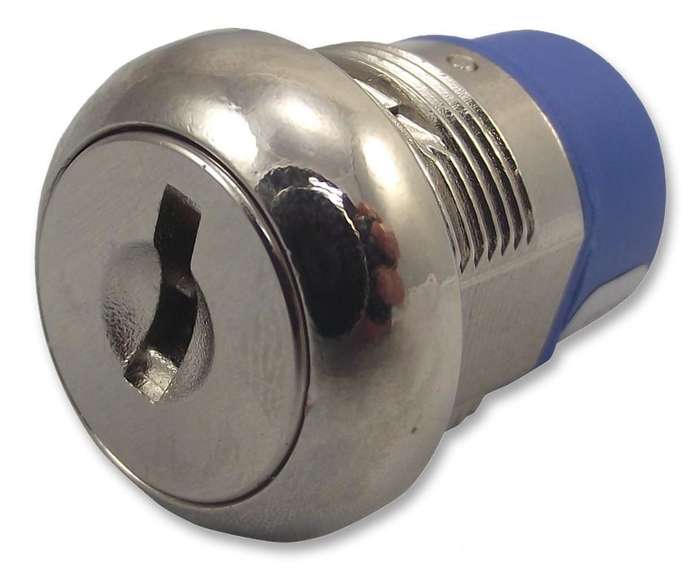 Multicomp Pro (S216R) Keylock Switch, Off-On, SPDT, 2 Position, 4 A