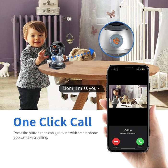 Robot Security Camera WiFi IP Camera