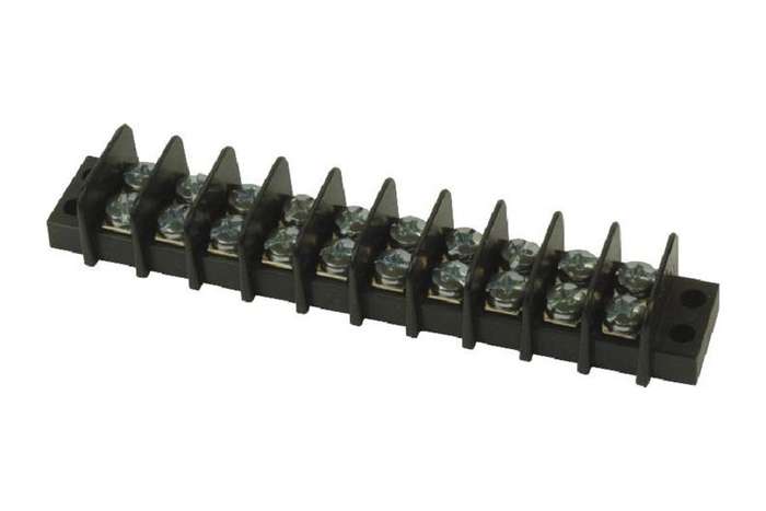 Molex (38760-0110) Panel Mount Barrier Terminal Block, 2 Row
