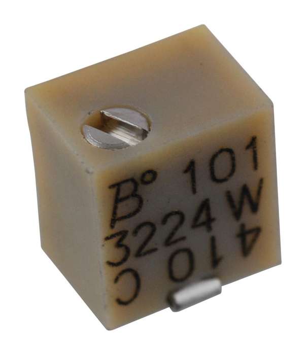 Bourns (3224W-1-103E) Trimpot, Multi Turn, Cermet, Top Adjust, 10 kohm