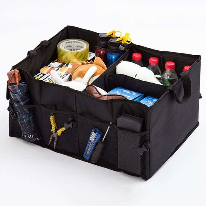 Multipurpose Folding Car Trunk Organizer Storage Box