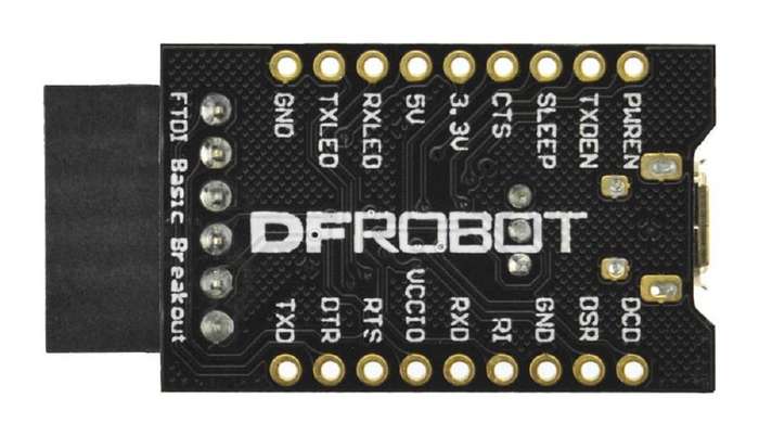 DFRobot (DFR0065) Breakout Board, FTDI, Basic, Fermion, Arduino Board