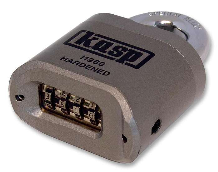 Kasp Security (K11960D) Open Shackle High Security Combination Padlock, 60m