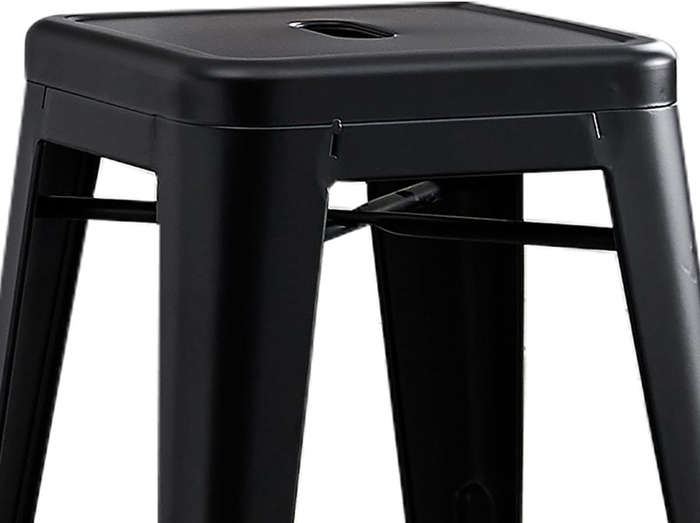 Metal Stackable Bar Stools-Black,White or Red