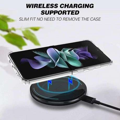 Clear Shockproof Protective Case for Samsung Galaxy Z Flip 4 5G