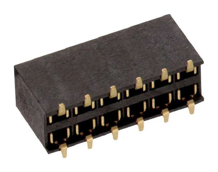 Wurth (61002021821) PCB Receptacle, Board-to-Board, 2.54 mm, 2 Rows