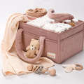 TopikaKids Baby Diaper Organizer, Changing Table Storage, Car Organizer - Pink