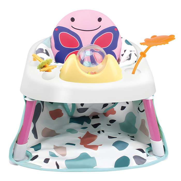 2-in-1 Baby Fitness Dining Swing Chair Activity Seat Doorway Jumper