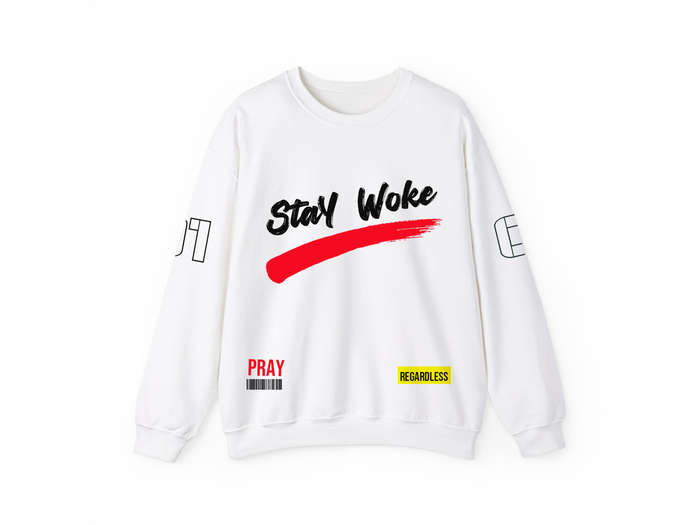 Staywoke Unisex Jersey - White