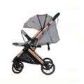 Belecco B1 stroller  grey and black