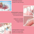 4 in 1 Electric Teeth Flusher - Pink