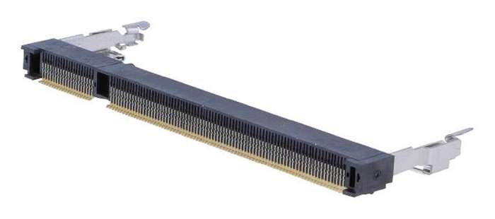 TE Connectivity (1473005-4) Memory Card Connector, Cam-In Locking, Copper