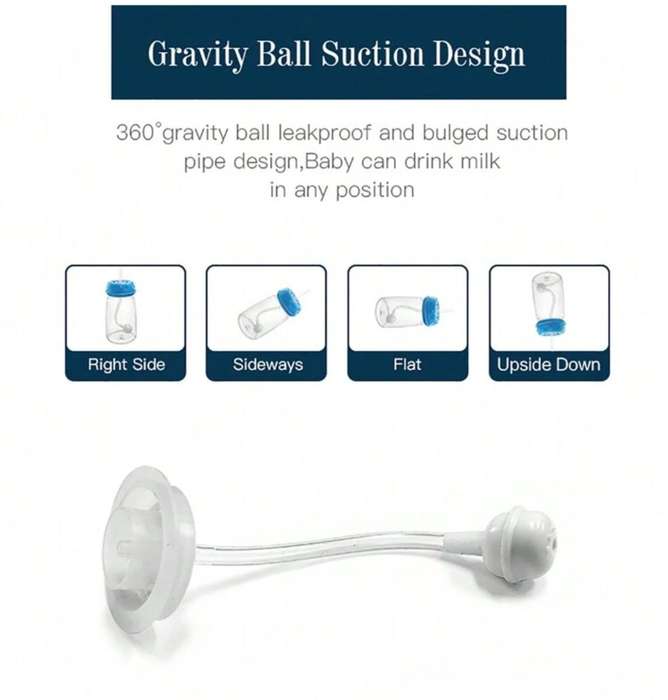 Hands-Free Baby Feeding Bottle Set