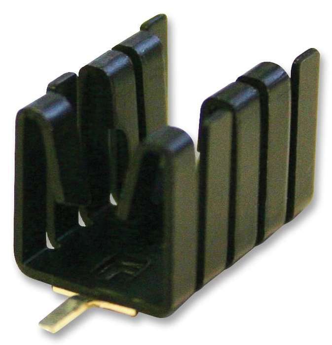 Multicomp Pro (MC33280) Heat Sink, 21 °C/W, TO-220, 12.7 mm, 20 mm, 12.7 mm