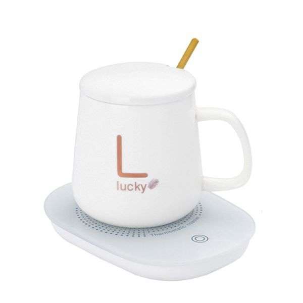 Lucky smart coffee mug - White